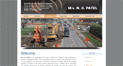 Desktop Screenshot of ngroadbuilders.com