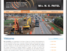 Tablet Screenshot of ngroadbuilders.com